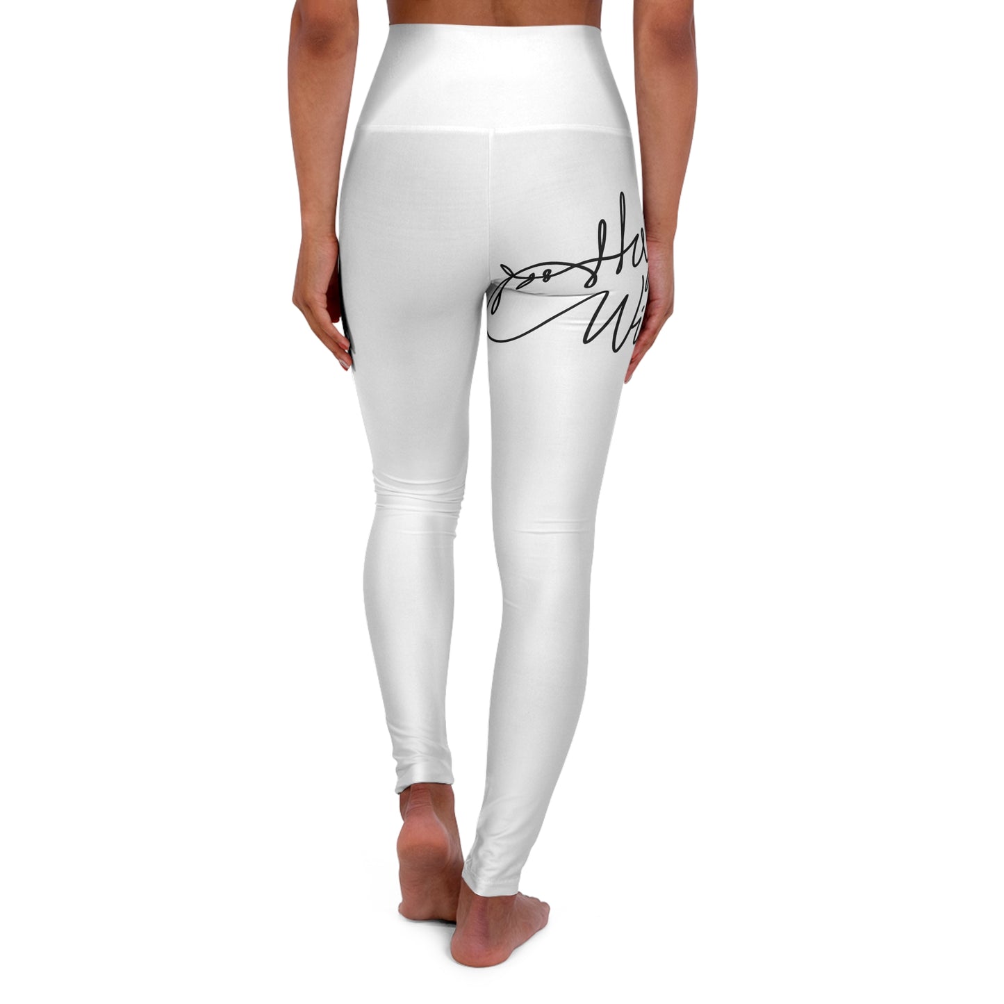 High Waisted Yoga Leggings (AOP)