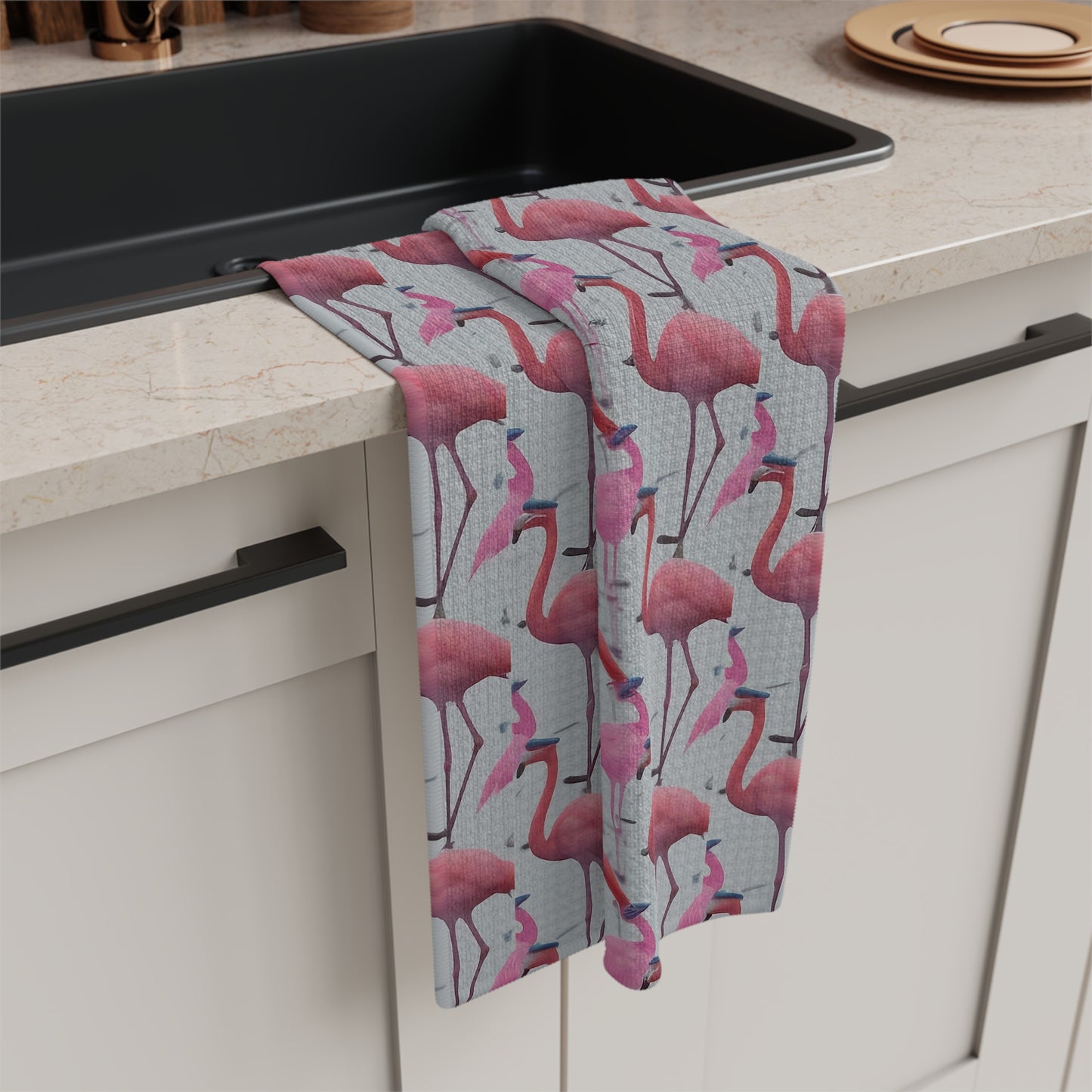 Flamingo AI Designed Kitchen Towels