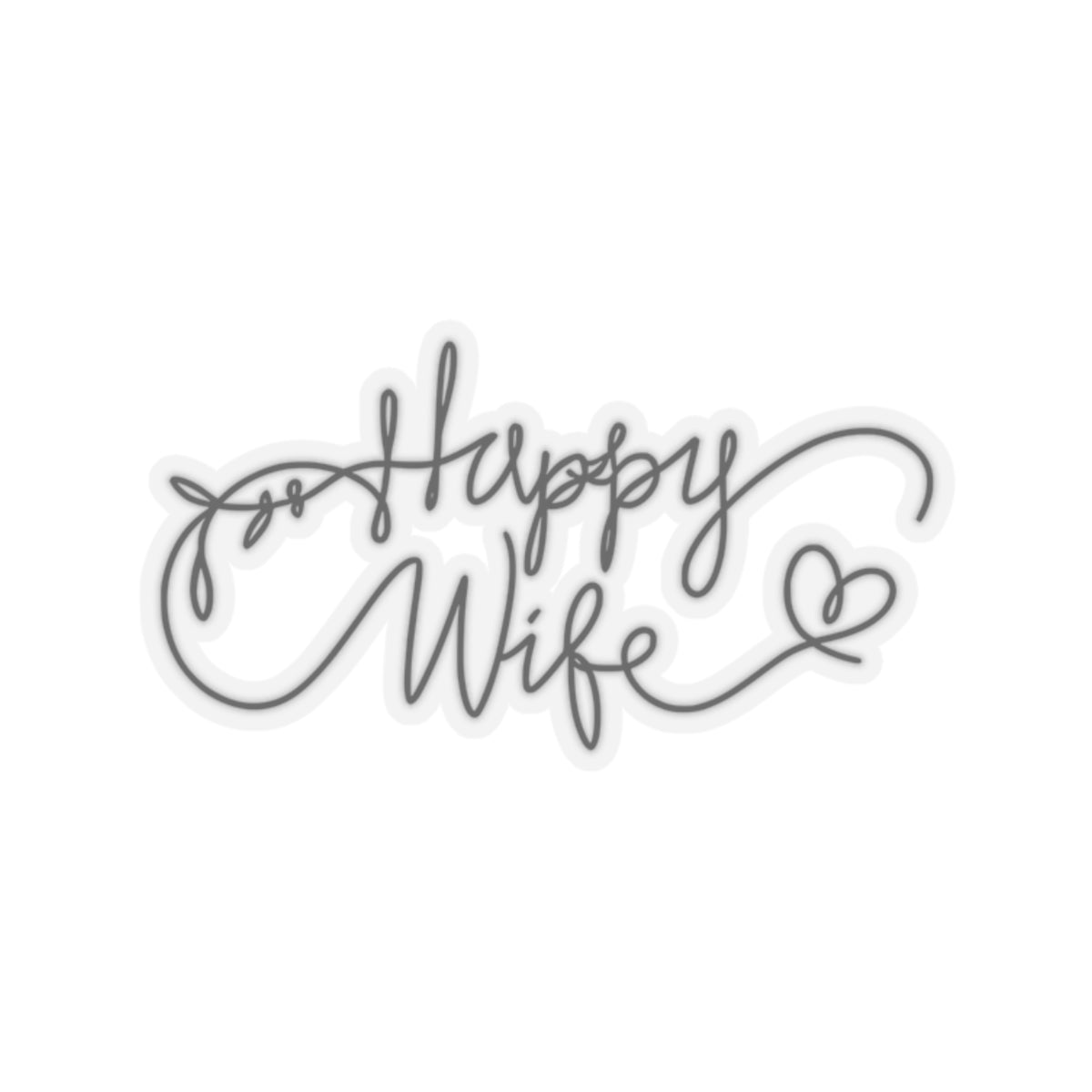 Happy Wife Sticker