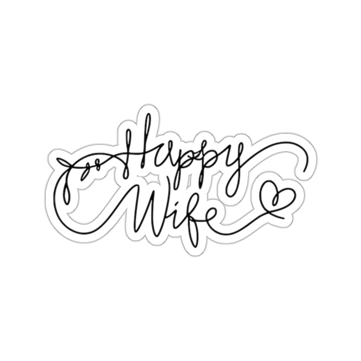 Happy Wife Sticker