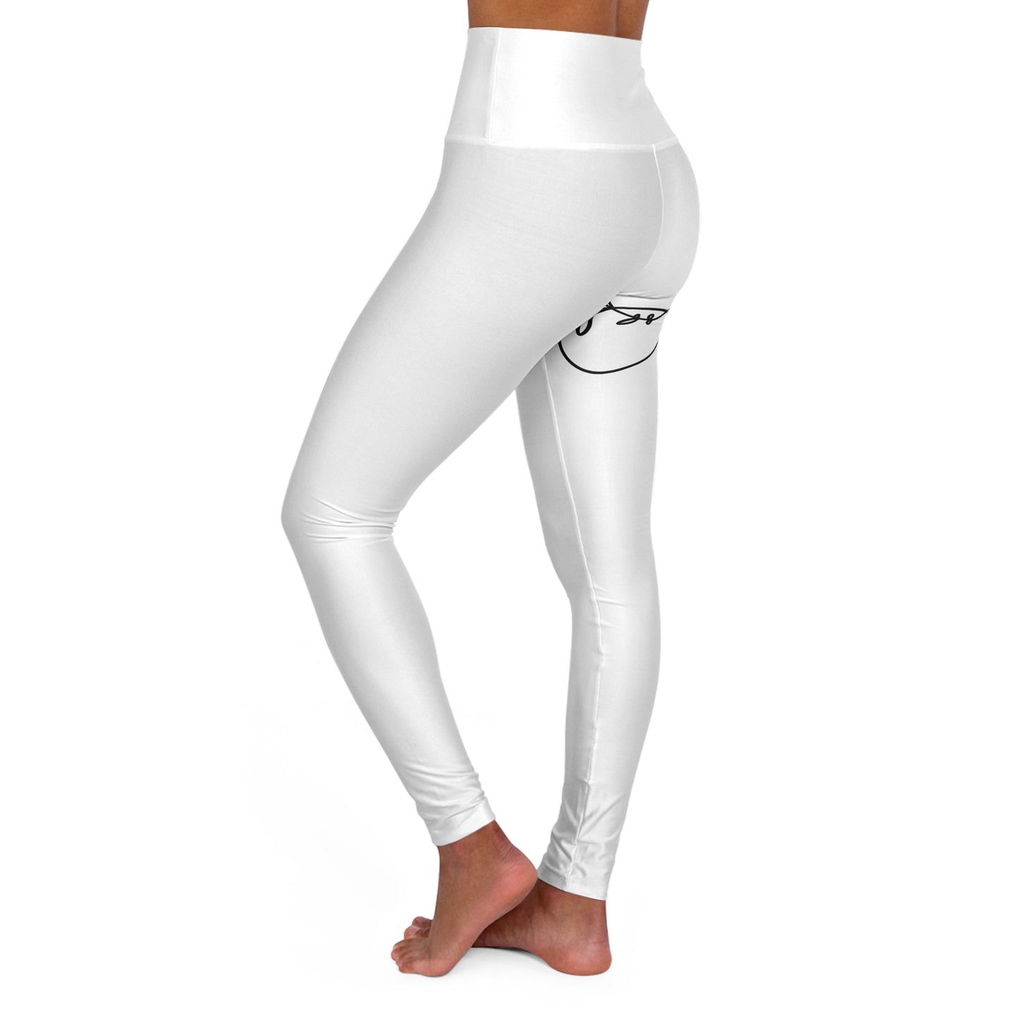 High Waisted Yoga Leggings (AOP)