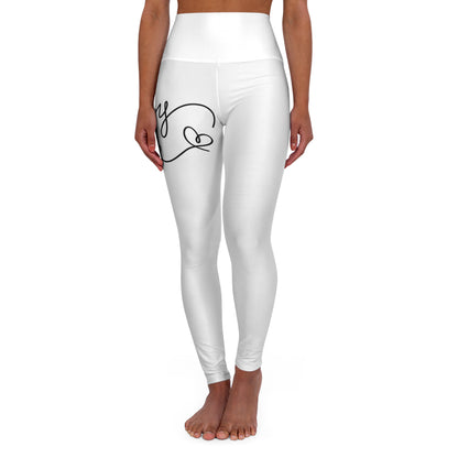 High Waisted Yoga Leggings (AOP)