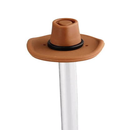 Cute Cowboy Hat Straw Covers for Stanley Tumblers