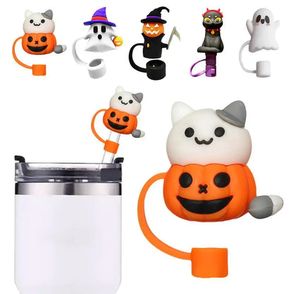 Stanley Tumbler Cute Halloween Straw Cover