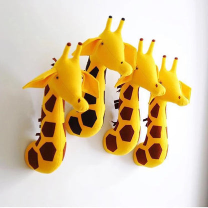 Safari Stuffed Animal Trophies