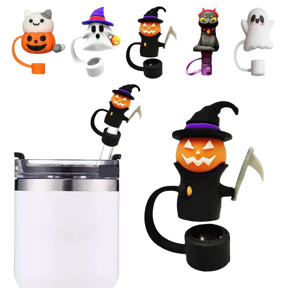 Stanley Tumbler Cute Halloween Straw Cover